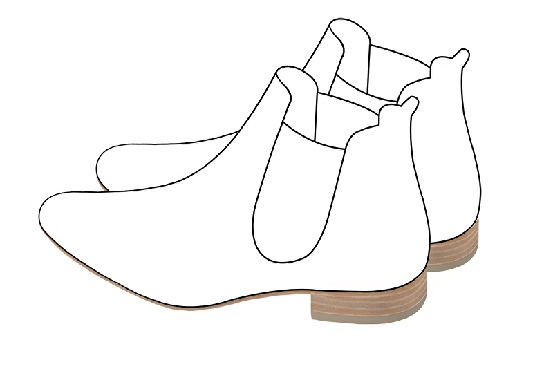 3&frasl;4 inch / 2 cm high leather soles at the back - Florence Kooijman